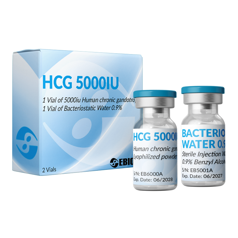 HCG 5000iu/Vial + Bacteriostatic Water 2ml