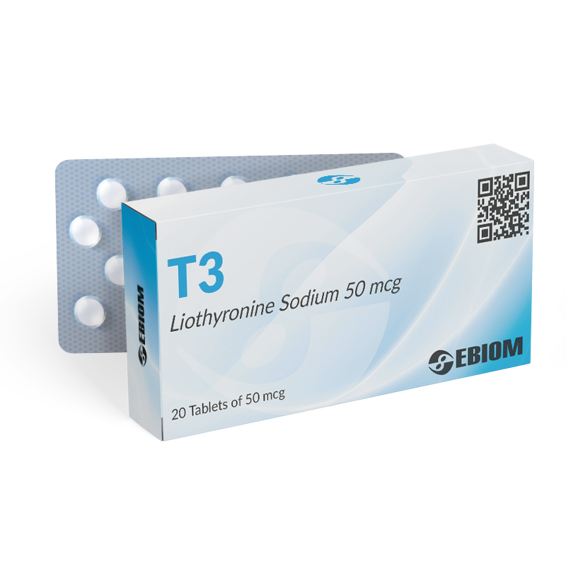 T3 50mcg – 20 Tablets EB